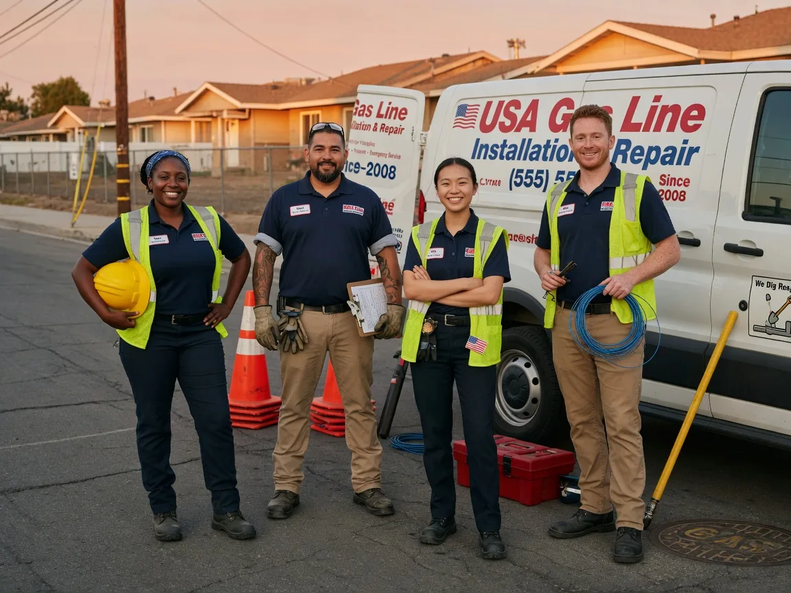 Gas Line Installation company in Home, KS